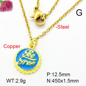 Fashion Copper Necklace  F7N300097vaia-L002