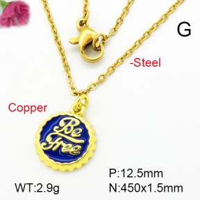 Fashion Copper Necklace  F7N300100vaia-L002