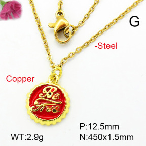 Fashion Copper Necklace  F7N300102vaia-L002