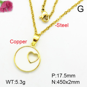 Fashion Copper Necklace  F7N300106vail-L002