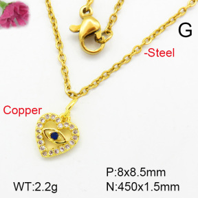 Fashion Copper Necklace  F7N400200vaia-L002