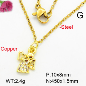 Fashion Copper Necklace  F7N400202aaho-L002