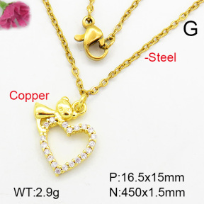 Fashion Copper Necklace  F7N400204vaia-L002