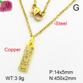 Fashion Copper Necklace  F7N400208vaia-L002
