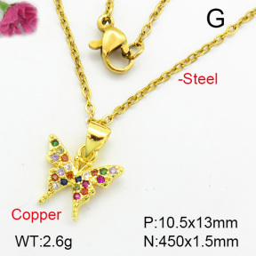 Fashion Copper Necklace  F7N400210vail-L002