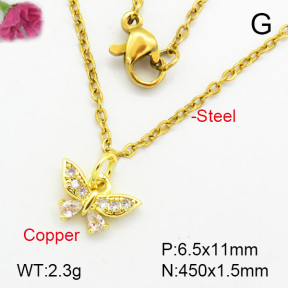 Fashion Copper Necklace  F7N400213vaia-L002