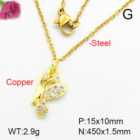 Fashion Copper Necklace  F7N400214vaia-L002