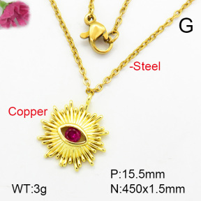 Fashion Copper Necklace  F7N400223vaia-L002