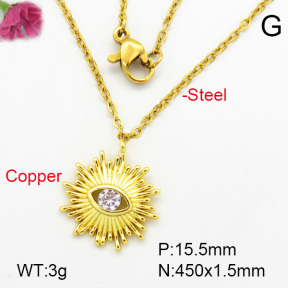 Fashion Copper Necklace  F7N400225vaia-L002