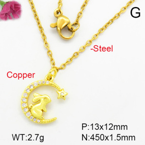 Fashion Copper Necklace  F7N400232vaia-L002