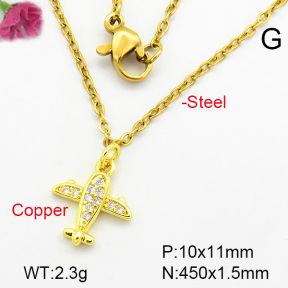 Fashion Copper Necklace  F7N400236vaia-L002