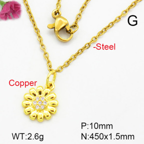 Fashion Copper Necklace  F7N400240vaia-L002