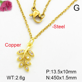 Fashion Copper Necklace  F7N400241vaia-L002