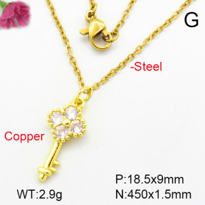 Fashion Copper Necklace  F7N400244vaia-L002