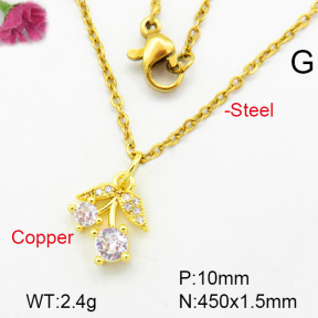 Fashion Copper Necklace  F7N400246vaia-L002