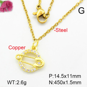 Fashion Copper Necklace  F7N400247vaia-L002