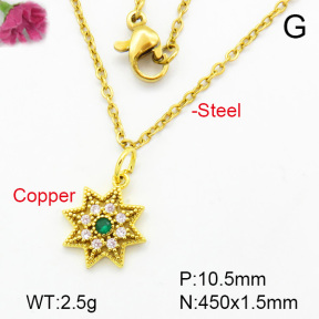 Fashion Copper Necklace  F7N400248vaia-L002
