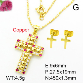 Fashion Copper Sets  F7S000273aakl-L002