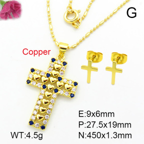 Fashion Copper Sets  F7S000275aakl-L002