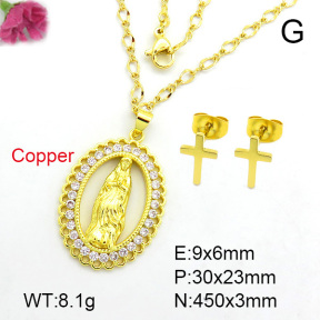 Fashion Copper Sets  F7S000295aakl-L002