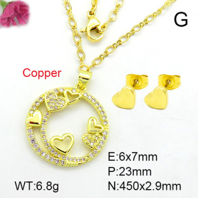 Fashion Copper Sets  F7S000302aakl-L002