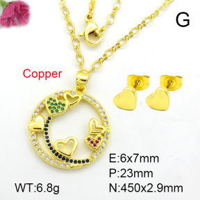 Fashion Copper Sets  F7S000303aakl-L002