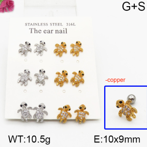 Fashion Copper Earrings  F5E400305amja-K70