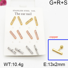 Fashion Copper Earrings  F5E400314amka-K70