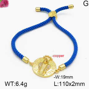 Fashion Copper Bracelet  F5B800070ablb-L024