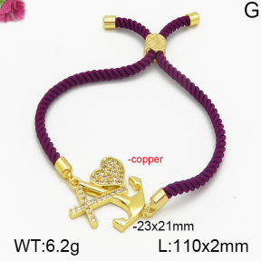 Fashion Copper Bracelet  F5B800082vbmb-L024