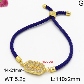 Fashion Copper Bracelet  F5B800170vbmb-L024