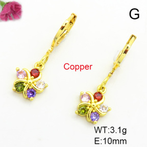 Fashion Copper Earrings  F7E400060baka-L002