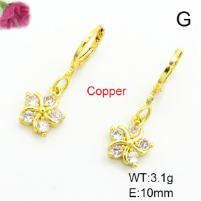 Fashion Copper Earrings  F7E400062baka-L002