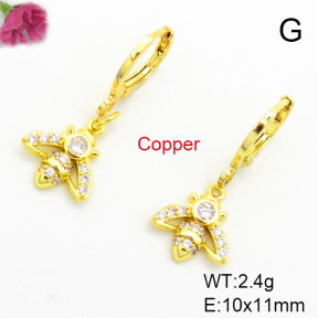 Fashion Copper Earrings  F7E400064baka-L002