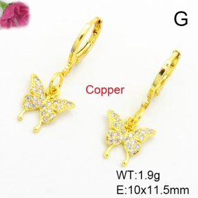 Fashion Copper Earrings  F7E400065baka-L002