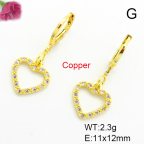 Fashion Copper Earrings  F7E400066baka-L002