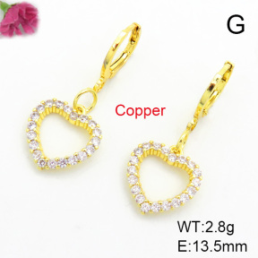 Fashion Copper Earrings  F7E400070ablb-L002