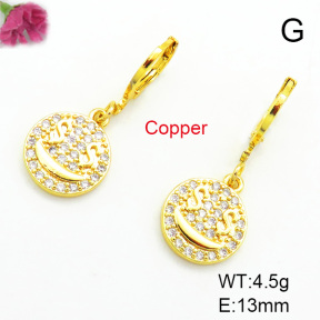 Fashion Copper Earrings  F7E400073aakm-L002