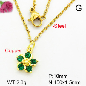 Fashion Copper Necklace  F7N400261vaia-L002