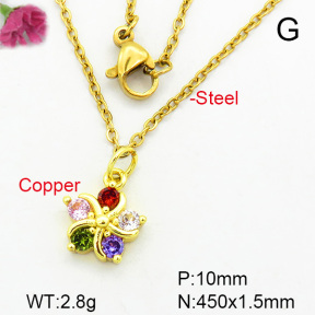Fashion Copper Necklace  F7N400263vaia-L002