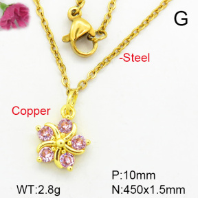 Fashion Copper Necklace  F7N400264vaia-L002