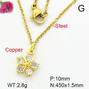 Fashion Copper Necklace  F7N400265vaia-L002