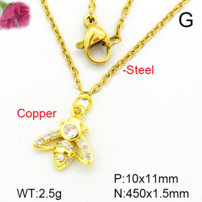 Fashion Copper Necklace  F7N400279vaia-L002