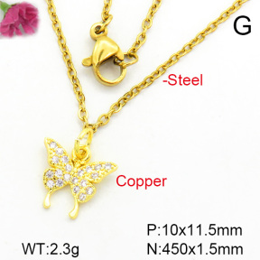 Fashion Copper Necklace  F7N400293vaia-L002