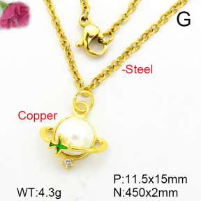 Fashion Copper Necklace  F7N400302aajl-L002