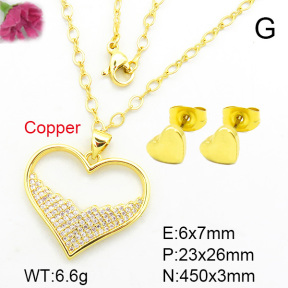 Fashion Copper Sets  F7S000410aakl-L002