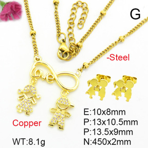 Fashion Copper Sets  F7S000440ablb-L002