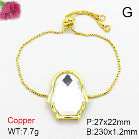 Fashion Copper Bracelet  F7B400011ablb-G030