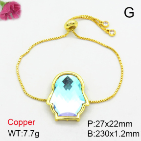Fashion Copper Bracelet  F7B400015ablb-G030