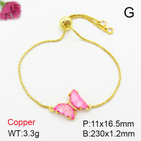 Fashion Copper Bracelet  F7B400022avja-G030